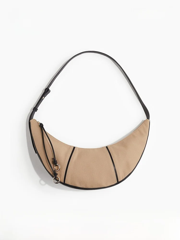 H&M Fashionable Arc Shaped Single Shoulder Bag Women's Handbag Casual Simple Style Polyester Material Summer Collection
H&M Fashionable Arc Shaped Single Shoulder Bag Women's Handbag Casual Simple Style Polyester Material Summer Collection