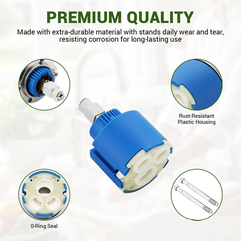 46048000 Сменный смеситель для смесителя с одним рычагом, одноручный смесительный клапан Ceramic-A27R
46048000 Сменный смеситель для смесителя с одним рычагом, одноручный смесительный клапан Ceramic-A27R