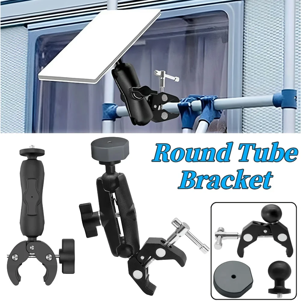 For Starlink Mini Round Tube Bracket with Bracket Pipe Ethernet Satellite Bracket Fixing Clip Kit Round Tube Strong Clamp Kit
For Starlink Mini Round Tube Bracket with Bracket Pipe Ethernet Satellite Bracket Fixing Clip Kit Round Tube Strong Clamp Kit