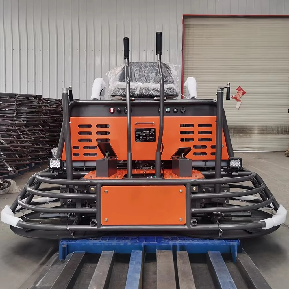 Ride-on Type Concrete Power Trowel Electric Trowel Parallel Bar Concrete Spreader
Ride-on Type Concrete Power Trowel Electric Trowel Parallel Bar Concrete Spreader