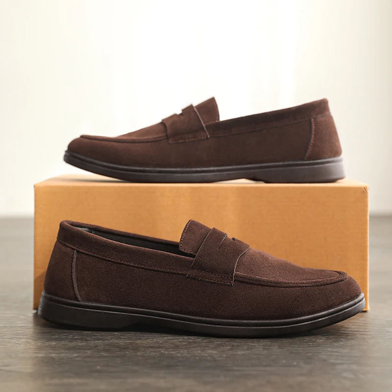 Men's Casual Sneakers, Men's Fashionable Loafers, Comfortable and Lightweight Casual Shoes, Suitable for Walking and Driving, Suitable for All Seasons and Everyday Wear, Ideal for Outdoor Activities
Men's Casual Sneakers, Men's Fashionable Loafers, Comfortable and Lightweight Casual Shoes, Suitable for Walking and Driving, Suitable for All Seasons and Everyday Wear, Ideal for Outdoor Activities