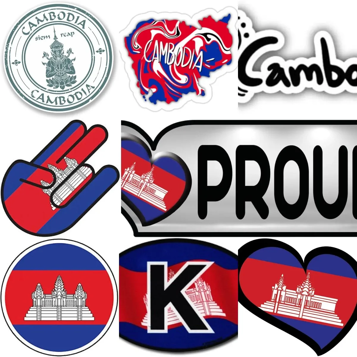 K Cambodia Flag Map Creative Waterproof Sticker for Decorate Fridge Car Motorcycle Off-road Helmet Camper Bumper Window Decal
K Cambodia Flag Map Creative Waterproof Sticker for Decorate Fridge Car Motorcycle Off-road Helmet Camper Bumper Window Decal