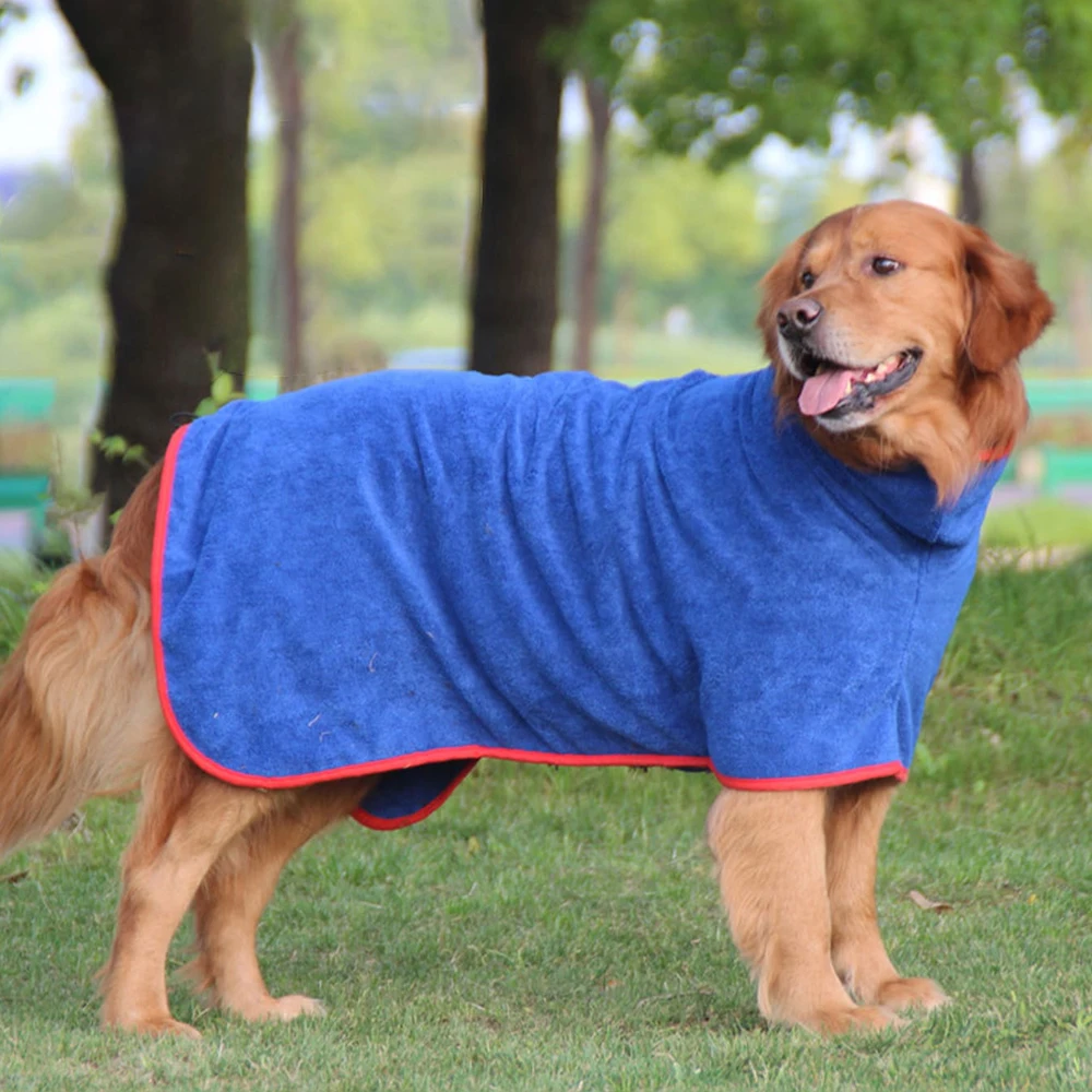 Pet Dog Clothes Microfiber Quick-drying Absorbent Bathrobe For Small and medium Large dogs Clothes Bathrobe adjustable dogs Coat
Pet Dog Clothes Microfiber Quick-drying Absorbent Bathrobe For Small and medium Large dogs Clothes Bathrobe adjustable dogs Coat