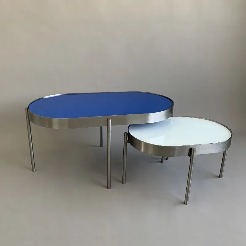 coffee table tempered oval light luxury coffee table small apartment tea table stainless steel living room coffee table
coffee table tempered oval light luxury coffee table small apartment tea table stainless steel living room coffee table