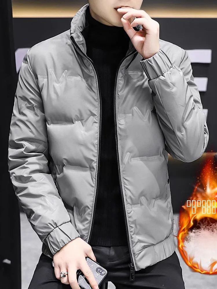 New Men's down Jaet Stand Collar Warm Cotton Clothes Color Large Size Coat ort Letter Eming White Du down Coat
New Men's down Jaet Stand Collar Warm Cotton Clothes Color Large Size Coat ort Letter Eming White Du down Coat