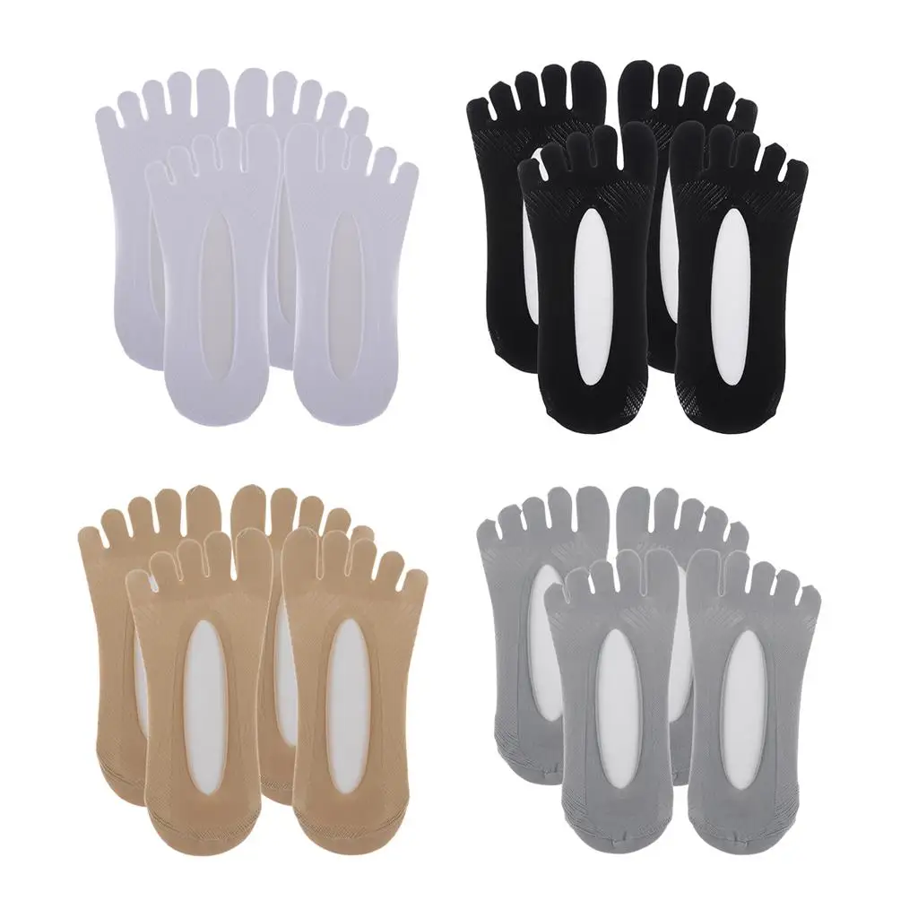 Invisible Five Toe Socks for Women Sexy Mesh Breathable Anti Slip Comfort Fit for Slippers Flats Shoes
Invisible Five Toe Socks for Women Sexy Mesh Breathable Anti Slip Comfort Fit for Slippers Flats Shoes