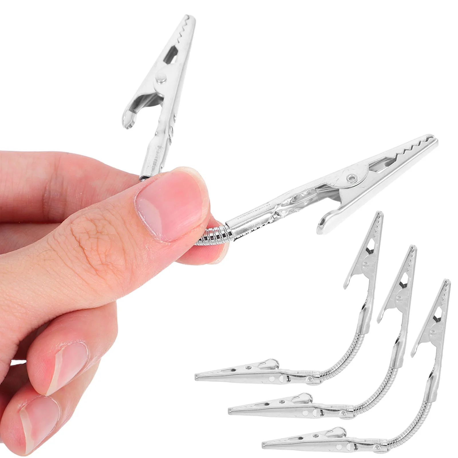 4Pcs Creative Dual Head Clips Long Hose Flexible Clip Holder for Photos Notes Table Number Display Stand with Bendable Metal
4Pcs Creative Dual Head Clips Long Hose Flexible Clip Holder for Photos Notes Table Number Display Stand with Bendable Metal