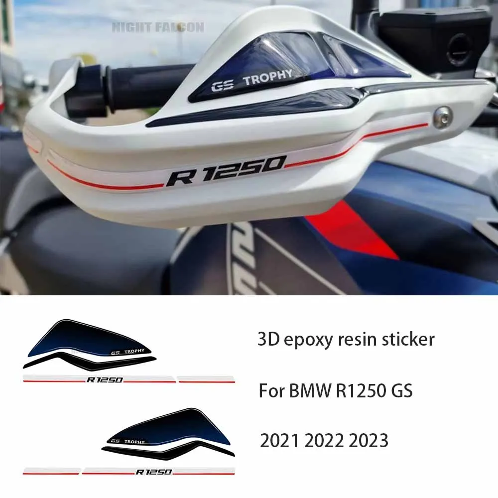 New 3D Epoxy Resin Sticker Handguard Protection Decal For BMW R1250 GS R1250 GS Adventure 2021 - 2023 Motorcycle
New 3D Epoxy Resin Sticker Handguard Protection Decal For BMW R1250 GS R1250 GS Adventure 2021 - 2023 Motorcycle