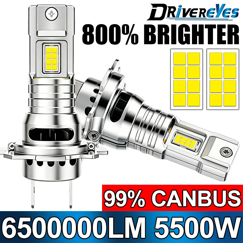 1:1 H7 LED CANBUS Light CSP Plug&Play Wireless Mini Car Headlight Turbo Fan H8 H9 H11 H4 6000K 4300K LED Automotive Kits Lamps
1:1 H7 LED CANBUS Light CSP Plug&Play Wireless Mini Car Headlight Turbo Fan H8 H9 H11 H4 6000K 4300K LED Automotive Kits Lamps