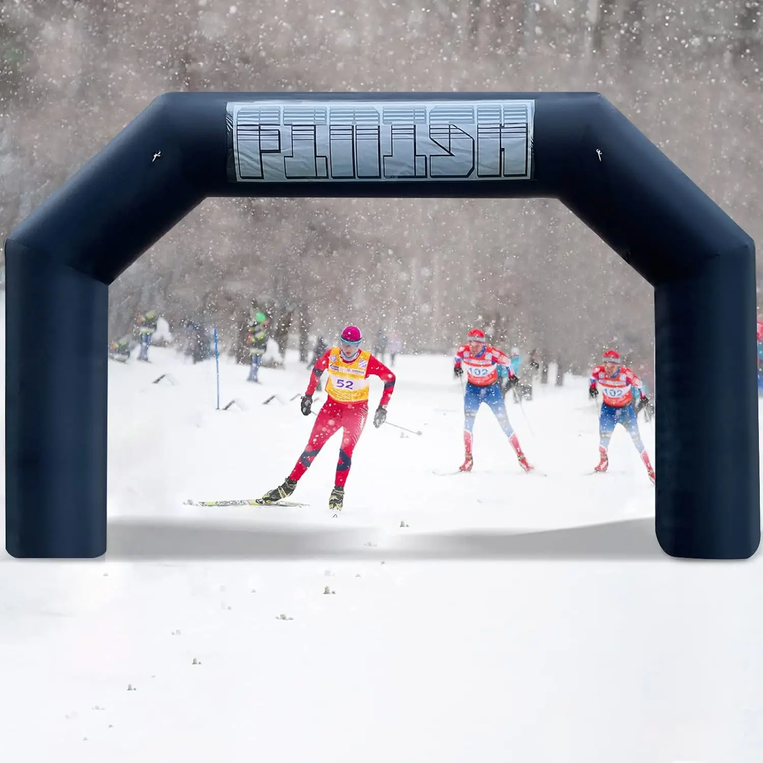 Inflatable Arch Inflatable Start Finish Line Archway with Blower for 5K Race, Fundraisers, Advertising Party, Commercial Events
Inflatable Arch Inflatable Start Finish Line Archway with Blower for 5K Race, Fundraisers, Advertising Party, Commercial Events