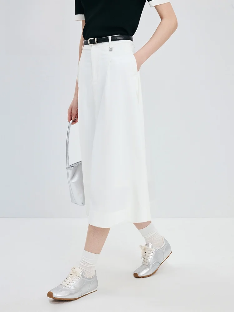 Sun Protection Navigare White A-Line Skirt Women's Summer New Sle Boat Pattern High Waist Polyester Fiber Gored Skirt
Sun Protection Navigare White A-Line Skirt Women's Summer New Sle Boat Pattern High Waist Polyester Fiber Gored Skirt
