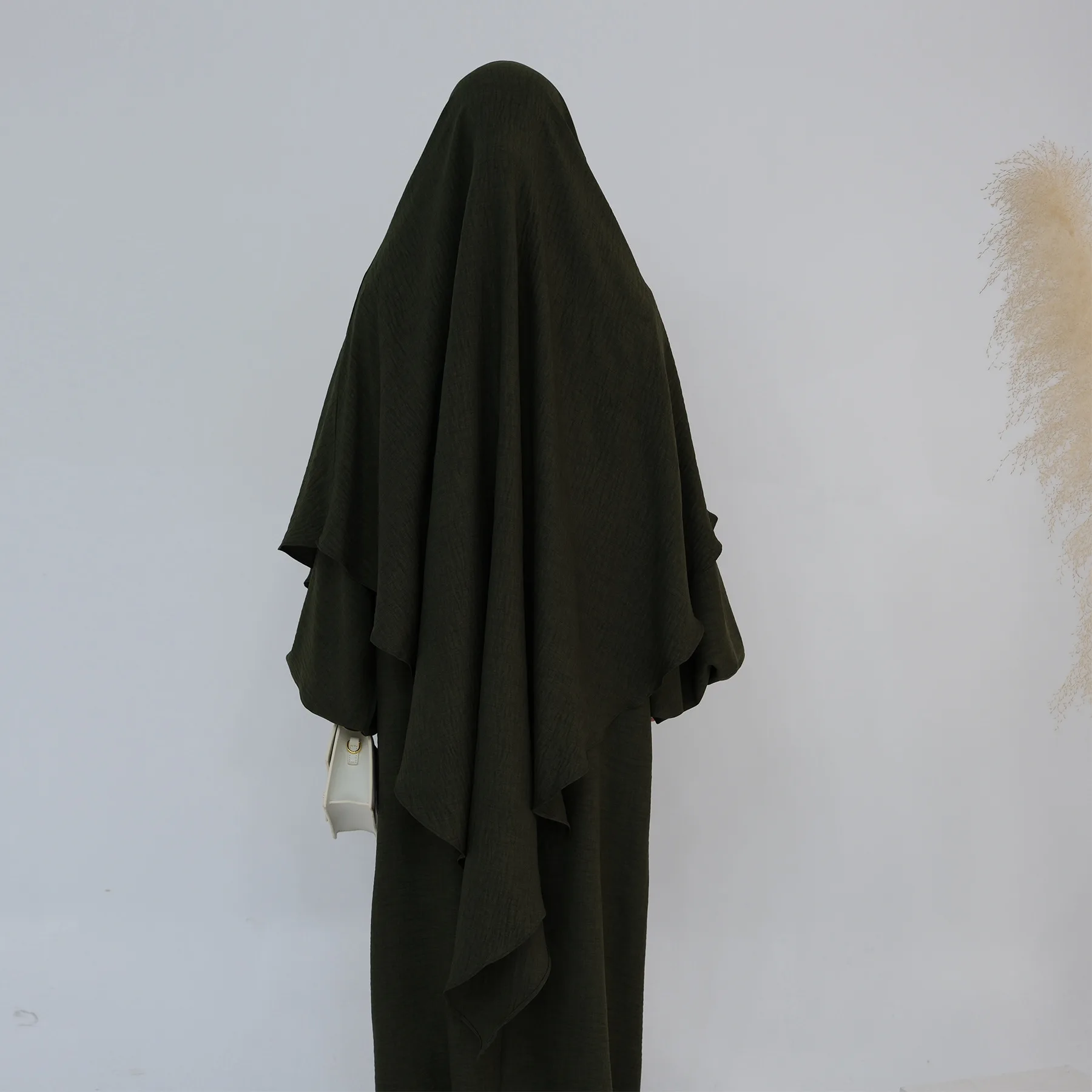 Plain Hijabs Islamic Clothing Long Khimar Prayer Clothes Women Headcover Muslim Headscarf Niqab Ramadan Eid Headdress Niqab Arab
Plain Hijabs Islamic Clothing Long Khimar Prayer Clothes Women Headcover Muslim Headscarf Niqab Ramadan Eid Headdress Niqab Arab