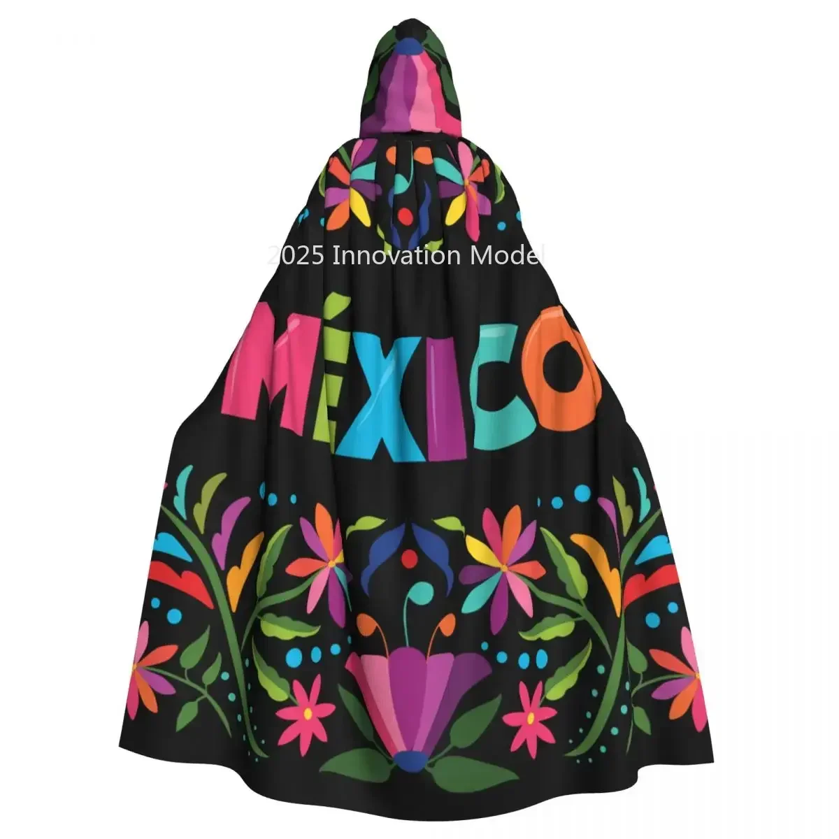 2025 New Colorful Mexican Traditional Pattern Hooded Cloak Polyester Unisex Witch Cape Costume Accessory Halloween Cosplay Costu
2025 New Colorful Mexican Traditional Pattern Hooded Cloak Polyester Unisex Witch Cape Costume Accessory Halloween Cosplay Costu