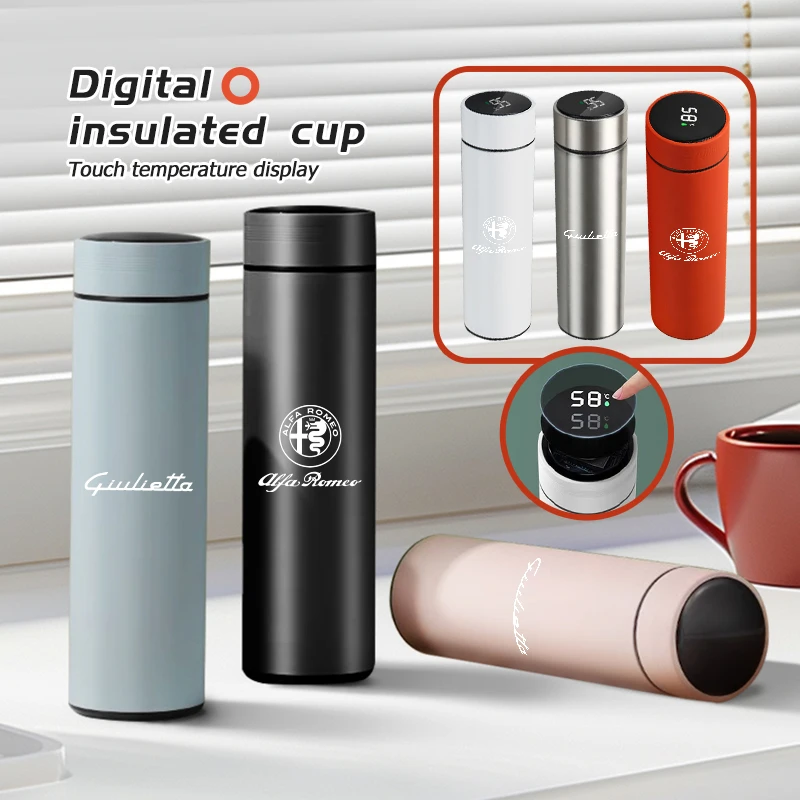 Portable Smart Car Insulated Cup Water Cup Coffee Tea Thermos For Alfa Romeo Giulietta 940 2010-2014 2015-2022
Portable Smart Car Insulated Cup Water Cup Coffee Tea Thermos For Alfa Romeo Giulietta 940 2010-2014 2015-2022