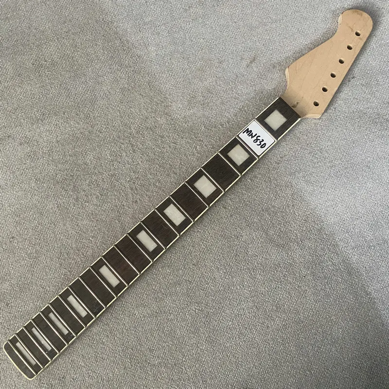MN830 Left-Handed 21Fret ST Electric Guitar Neck Maple with Rosewood & White Block Inlay (Unfinished) for DIY/Replace
MN830 Left-Handed 21Fret ST Electric Guitar Neck Maple with Rosewood & White Block Inlay (Unfinished) for DIY/Replace