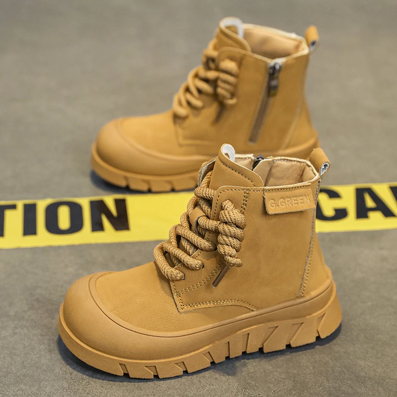 New Martin Boots for Boys /Girls Children's Outdoor Wear-resistant Work Boots Designer Walking Trainers Girls Rubber Sneakers
New Martin Boots for Boys /Girls Children's Outdoor Wear-resistant Work Boots Designer Walking Trainers Girls Rubber Sneakers