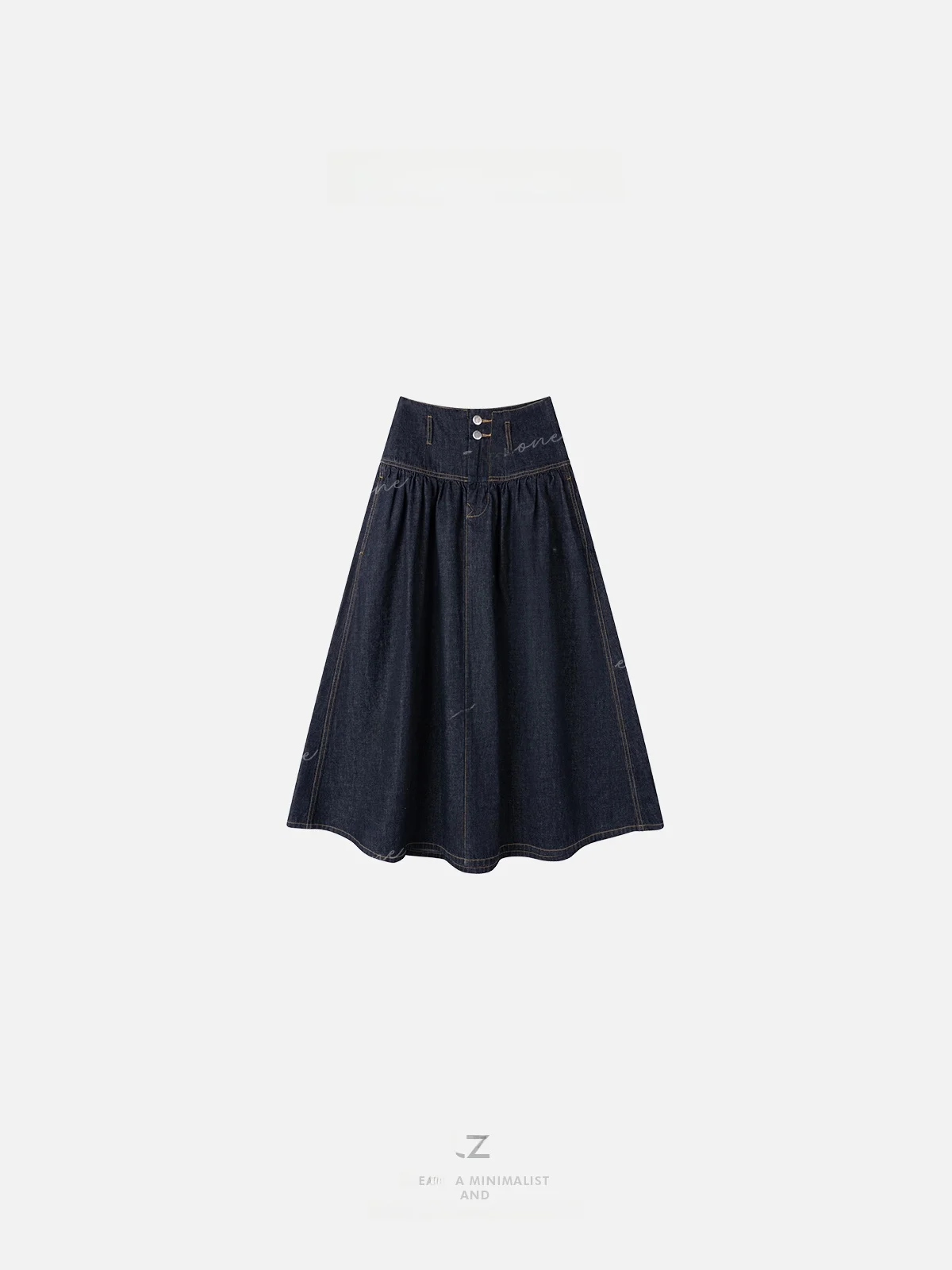 American Sle Slimming Long Skirt Design Sense Denim f-length Pleated Skirt Casual Cotton Polyester Viscose Stand Fit
American Sle Slimming Long Skirt Design Sense Denim f-length Pleated Skirt Casual Cotton Polyester Viscose Stand Fit