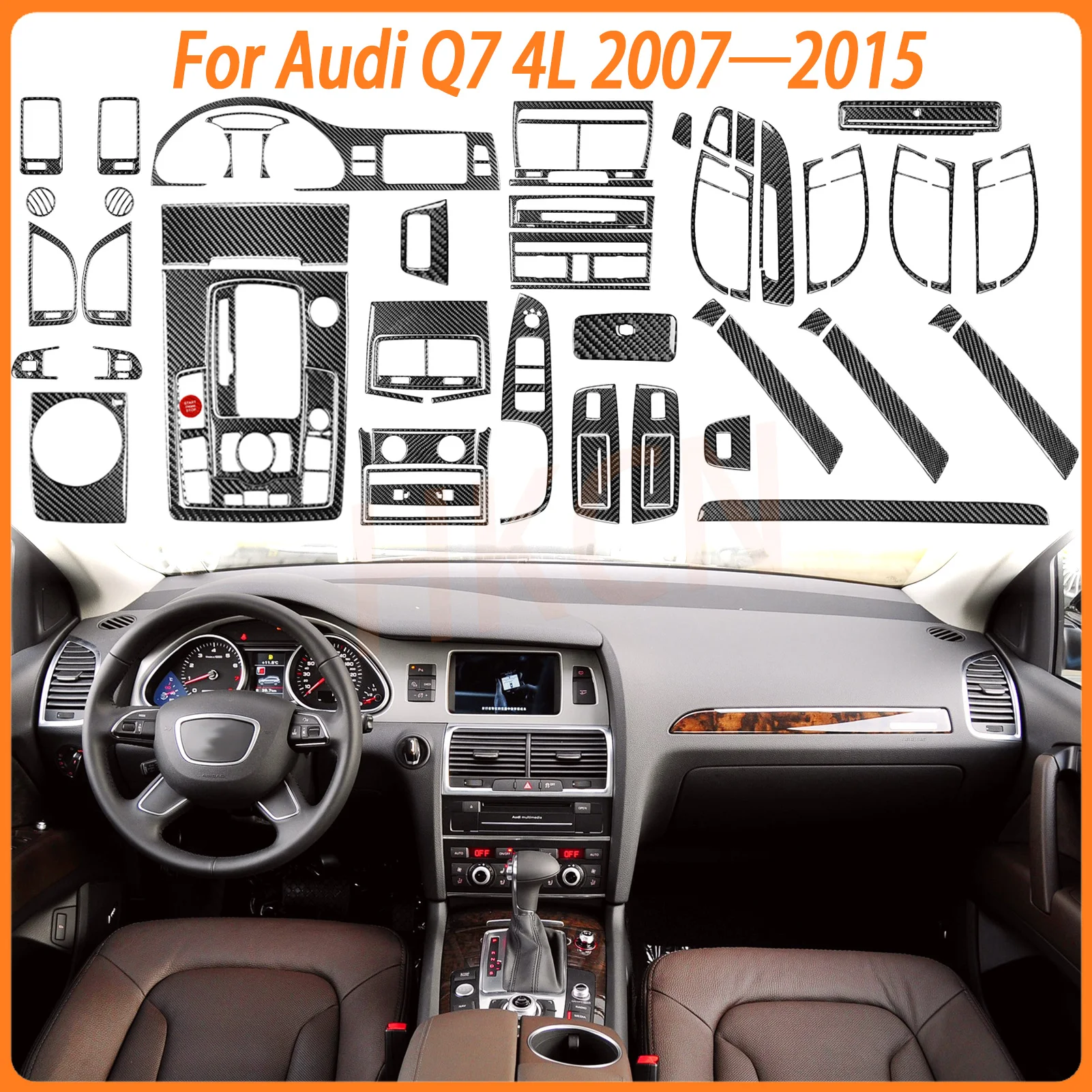 Multi-colors Car Interior Accessories Console Gear Shift Panel Window Lift Cover Speedometer Trim Sticker For Audi Q7 4L 07-15
Multi-colors Car Interior Accessories Console Gear Shift Panel Window Lift Cover Speedometer Trim Sticker For Audi Q7 4L 07-15