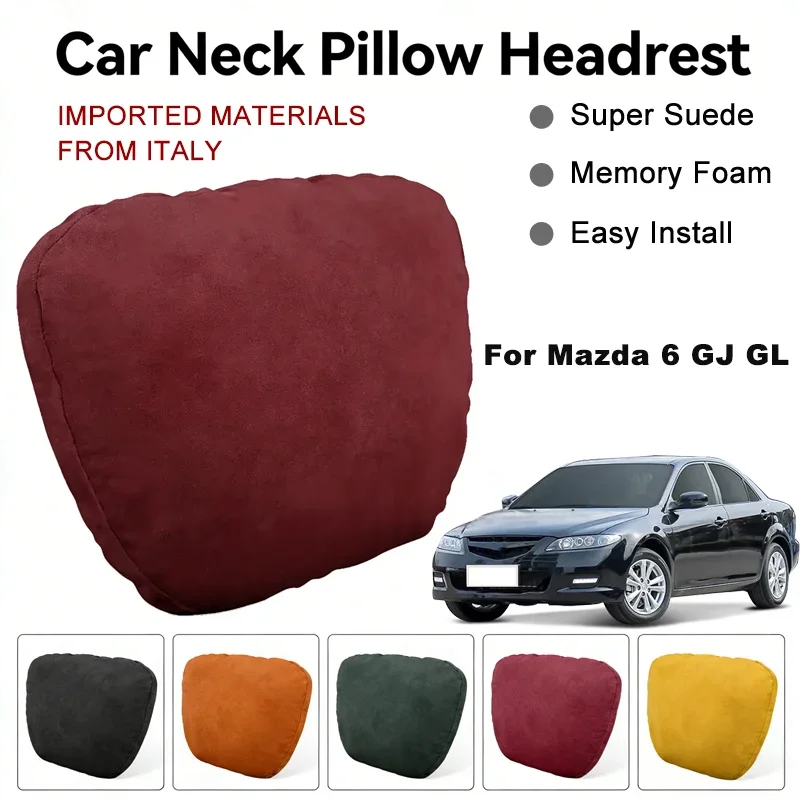 Italy Suede Car Neck Rest Pillow For Mazda 6 GJ GL Seat Head Neck Support Cushion Auto Interior Accessories
Italy Suede Car Neck Rest Pillow For Mazda 6 GJ GL Seat Head Neck Support Cushion Auto Interior Accessories