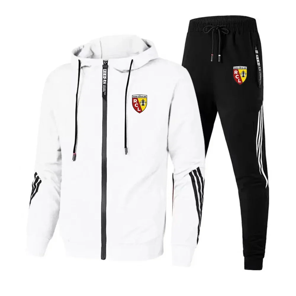Men's two-piece sports suit, zipper jacket and pants, football sportswear, casual fashion, new style, Spring and Autumn, 2023
Men's two-piece sports suit, zipper jacket and pants, football sportswear, casual fashion, new style, Spring and Autumn, 2023