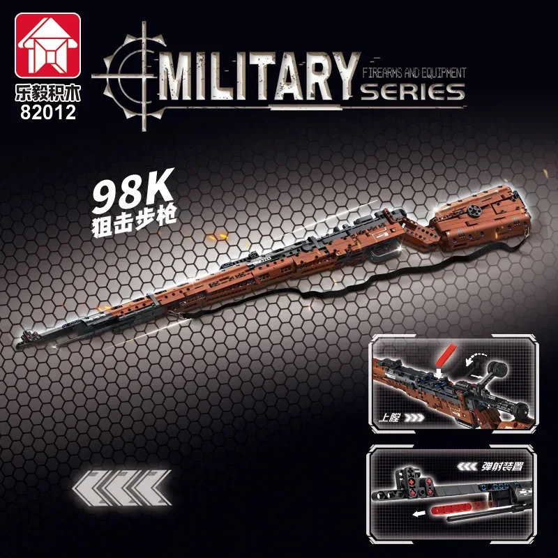 NEW+Le Yi 82012 98K Sniper Gun Building Model Toy for Boys, Educational Toy 1206pcs
NEW+Le Yi 82012 98K Sniper Gun Building Model Toy for Boys, Educational Toy 1206pcs