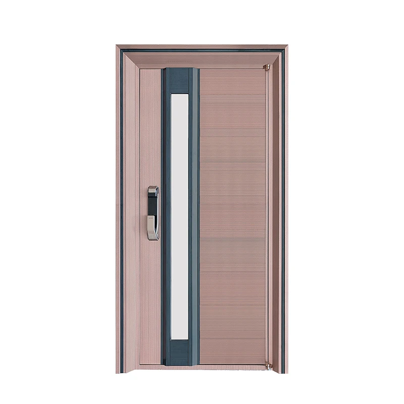 High End Security Stainless Steel Front Doors Home Entrance Door Entry Exterior Metal Doors
High End Security Stainless Steel Front Doors Home Entrance Door Entry Exterior Metal Doors