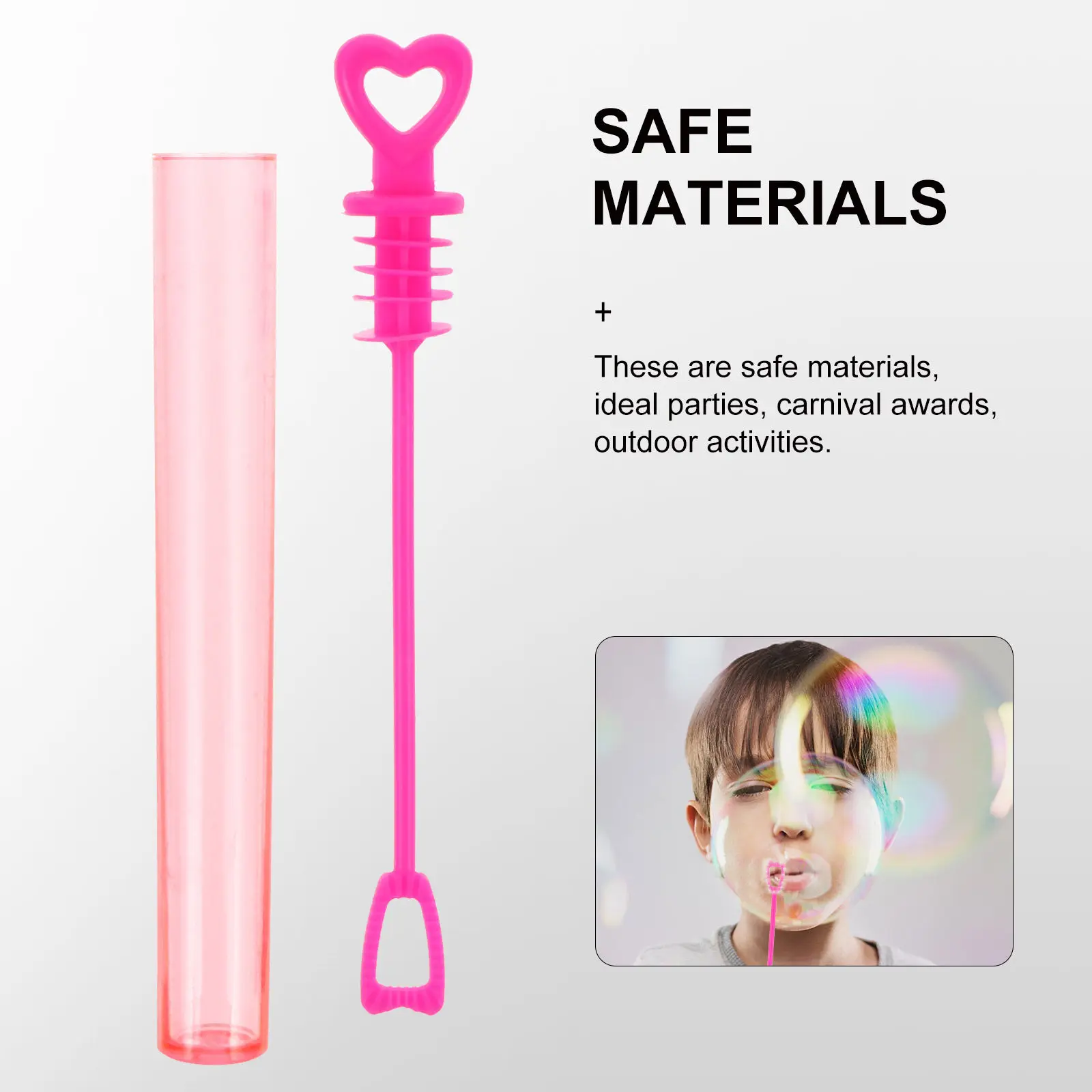 20Pcs Heart Bubble Blower Set for Kids Extra Large Bubble Wand Bottle Outdoor Entertainment Wedding Bridal Shower Party Fun
20Pcs Heart Bubble Blower Set for Kids Extra Large Bubble Wand Bottle Outdoor Entertainment Wedding Bridal Shower Party Fun