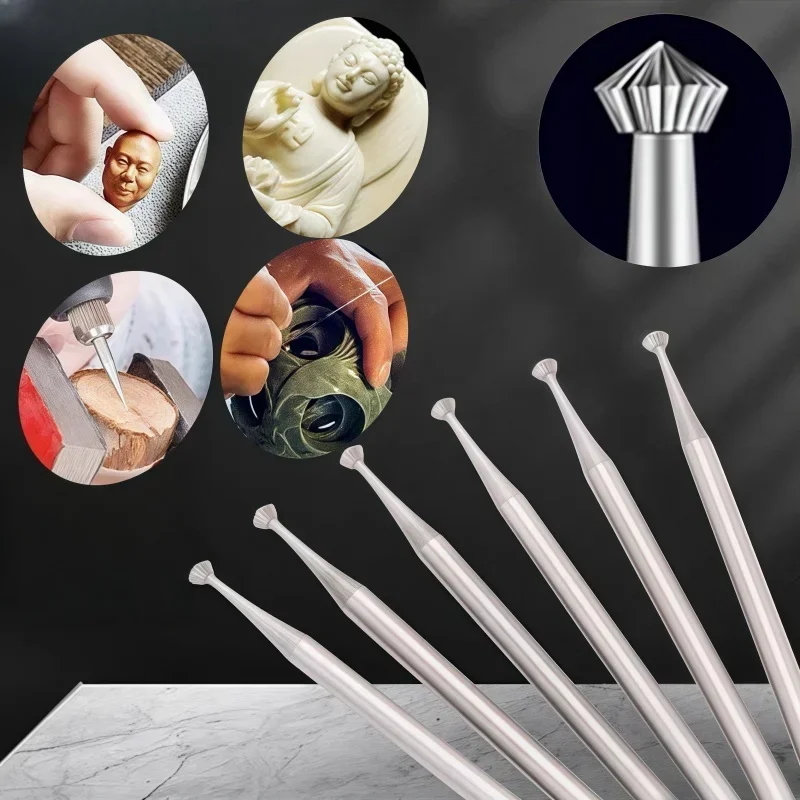 Gem Setting Burs Dental Drill for Jewelry Polishing & Engraving Thick UFO Shape Tools Set Precision Crafting Accessories
Gem Setting Burs Dental Drill for Jewelry Polishing & Engraving Thick UFO Shape Tools Set Precision Crafting Accessories