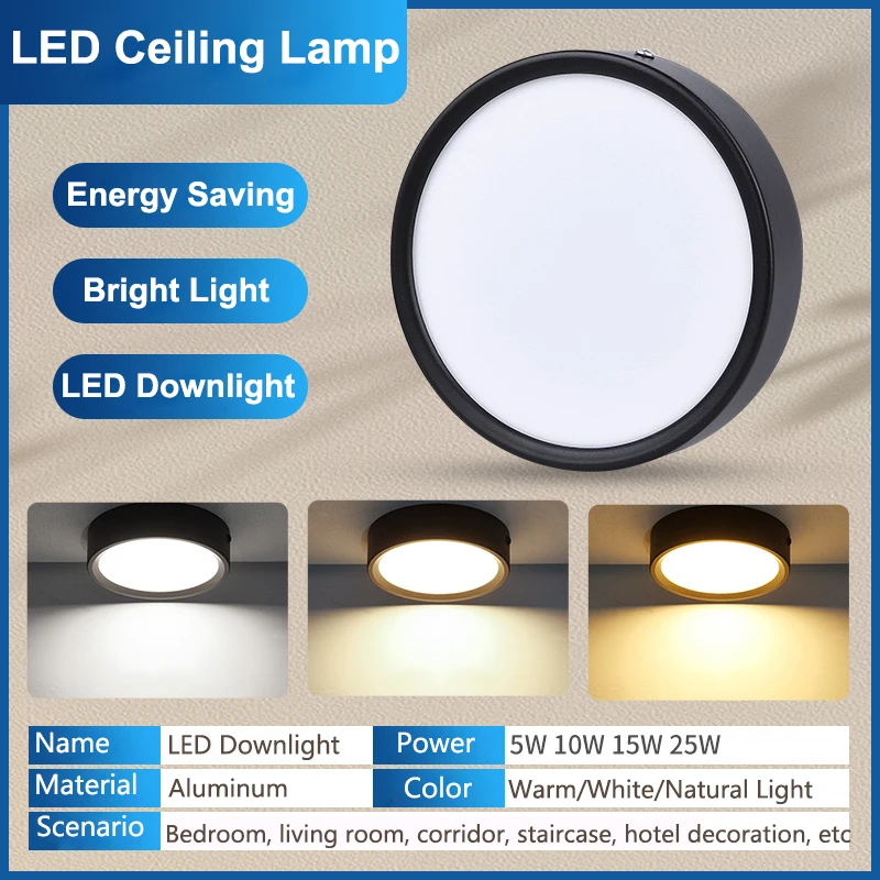 LED Downlights 5W 10W 15W Round Ceiling Lamp Spot Light For Bedroom Corridor Stairs Kitchen Indoor Lighting Home Decor Wall Lamp
LED Downlights 5W 10W 15W Round Ceiling Lamp Spot Light For Bedroom Corridor Stairs Kitchen Indoor Lighting Home Decor Wall Lamp