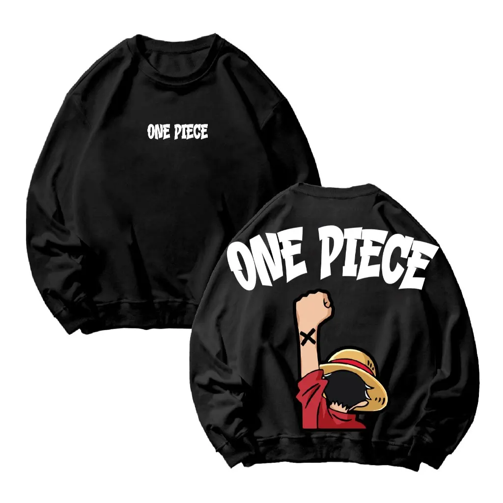 Japanese Animation Crew Neck Long-sleeved ONE PIECE Men's Crew Neck Sweater Autumn and Winter New Men's and Women's Streetwear
Japanese Animation Crew Neck Long-sleeved ONE PIECE Men's Crew Neck Sweater Autumn and Winter New Men's and Women's Streetwear