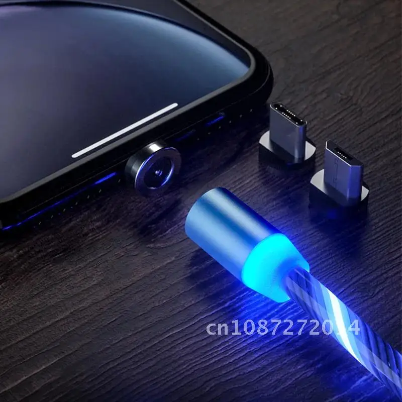 Magnetic LED Cable 1m Flowing Light Fast Charging Wire Cord For Huawei Samsung Android Phone Charger Cables Type C
Magnetic LED Cable 1m Flowing Light Fast Charging Wire Cord For Huawei Samsung Android Phone Charger Cables Type C