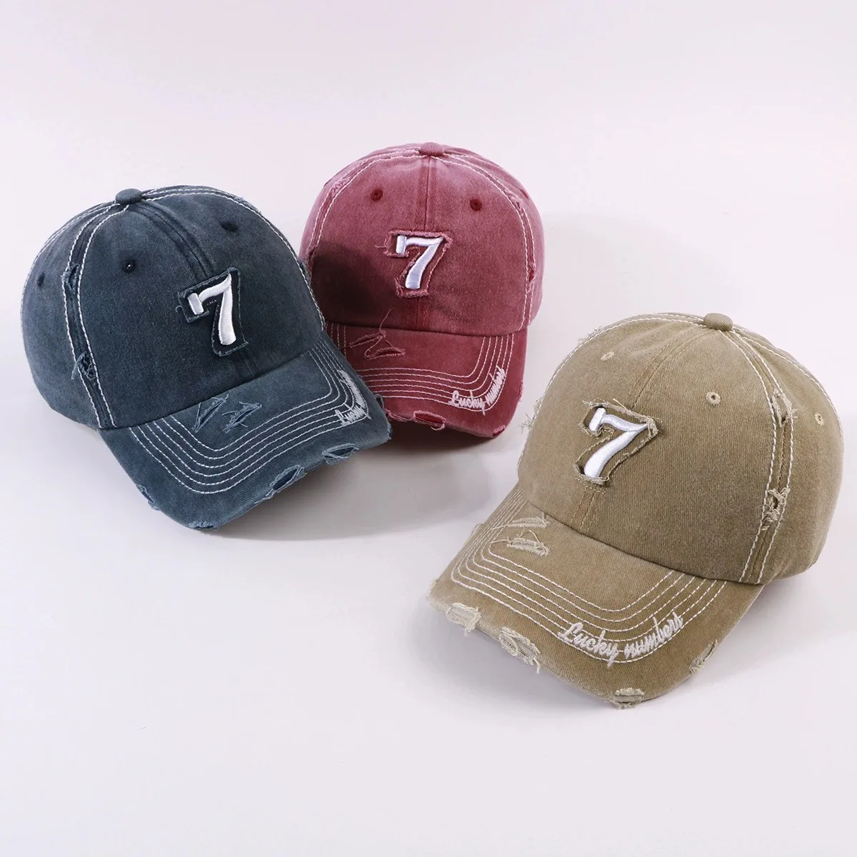 Бейсболка из потертого денима, женская бейсболка с вышивкой, шляпы Snapback, номер 7, шляпа для рыбалки на открытом воздухе, мужские кепки
Бейсболка из потертого денима, женская бейсболка с вышивкой, шляпы Snapback, номер 7, шляпа для рыбалки на открытом воздухе, мужские кепки