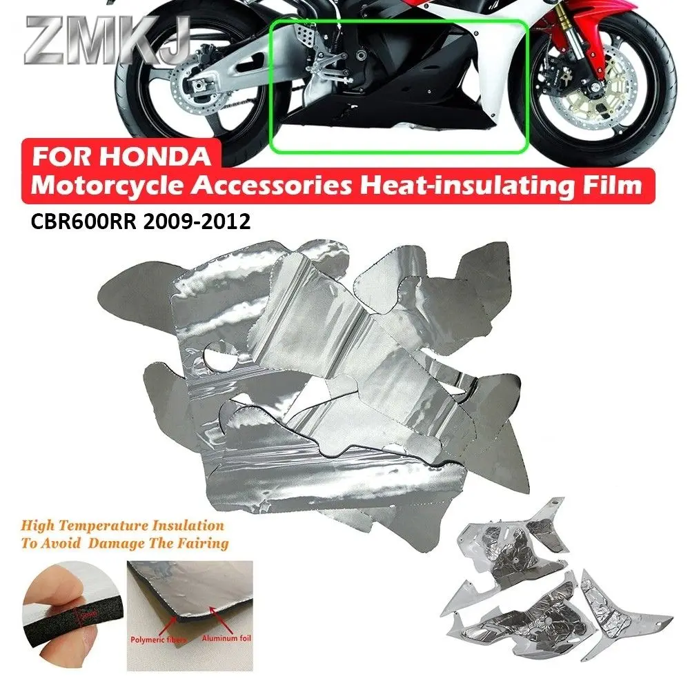 For Honda CBR600RR CBR 600RR CBR600 RR 2009-2012 Heat Shield Fairing Melting Protection Pre-Cut Insulation Sponge Accessories
For Honda CBR600RR CBR 600RR CBR600 RR 2009-2012 Heat Shield Fairing Melting Protection Pre-Cut Insulation Sponge Accessories
