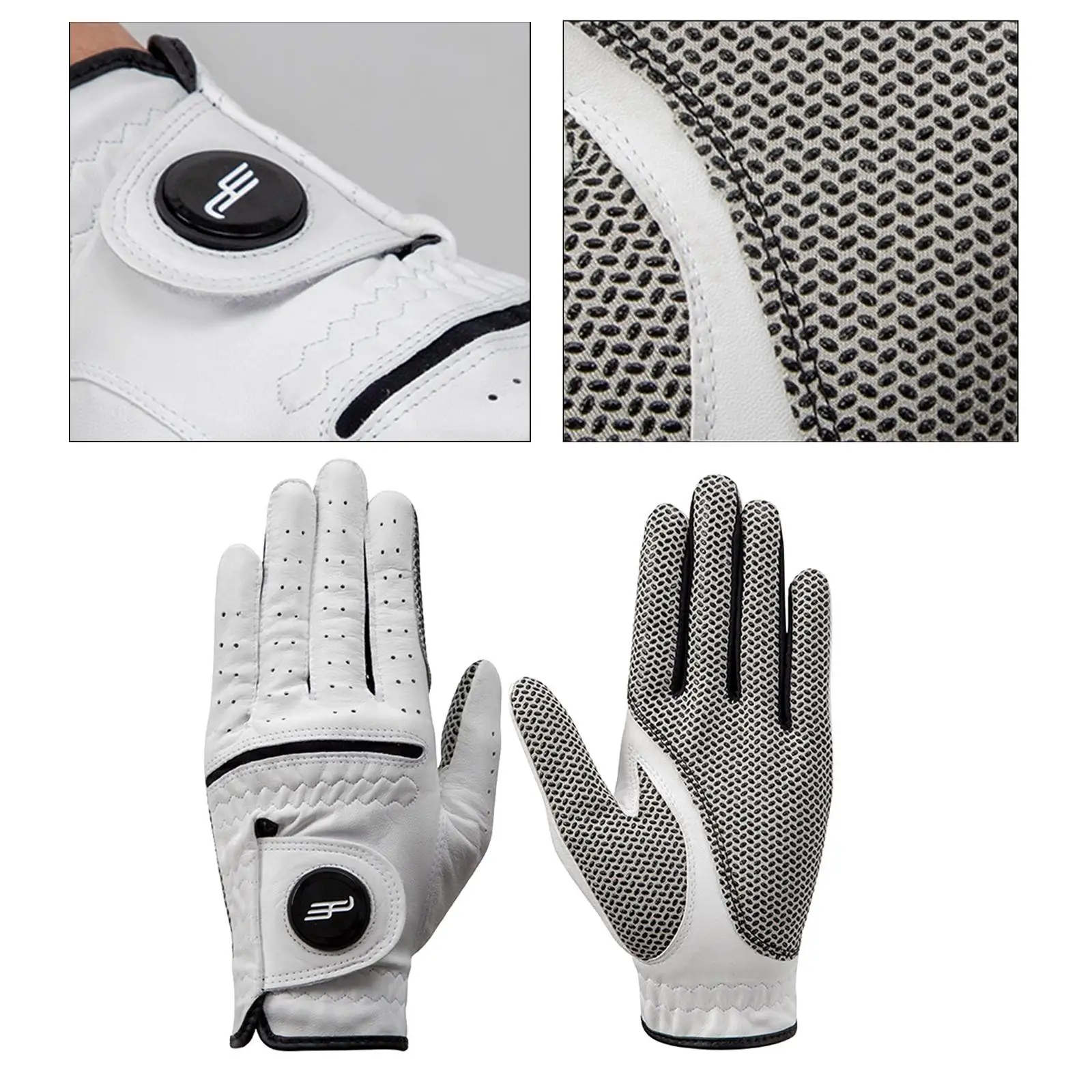 White Golf Glove Left Hand Non Slip Soft Breathable Golfer Gloves with Golf Marker Elastic Sport Gloves Golfing Equipment
White Golf Glove Left Hand Non Slip Soft Breathable Golfer Gloves with Golf Marker Elastic Sport Gloves Golfing Equipment