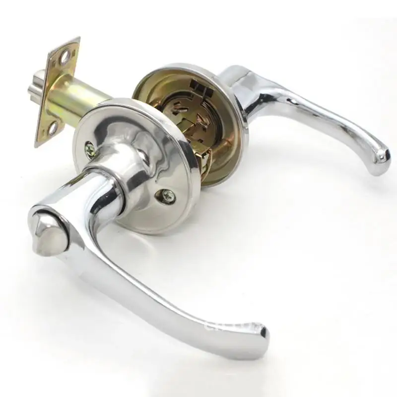Handle Steel Three-Bar Style Stainless Door Lock Knob With Universal Keys, Copper For Alloy Zinc Bedroom Doors, Interior
Handle Steel Three-Bar Style Stainless Door Lock Knob With Universal Keys, Copper For Alloy Zinc Bedroom Doors, Interior