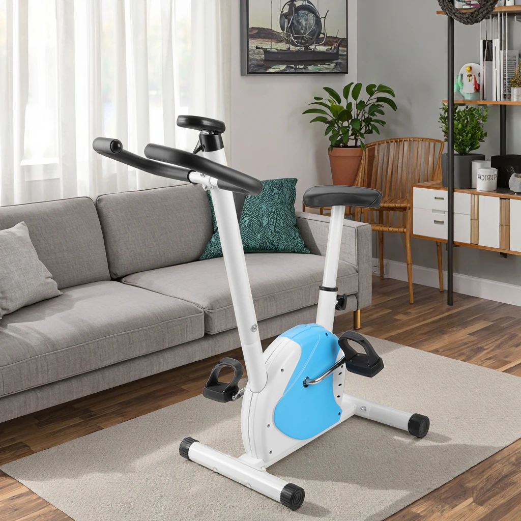 Workout Foldable Indoor Mini Exercise Bike Trainer Spinning Fitness Bike for Home Use
Workout Foldable Indoor Mini Exercise Bike Trainer Spinning Fitness Bike for Home Use