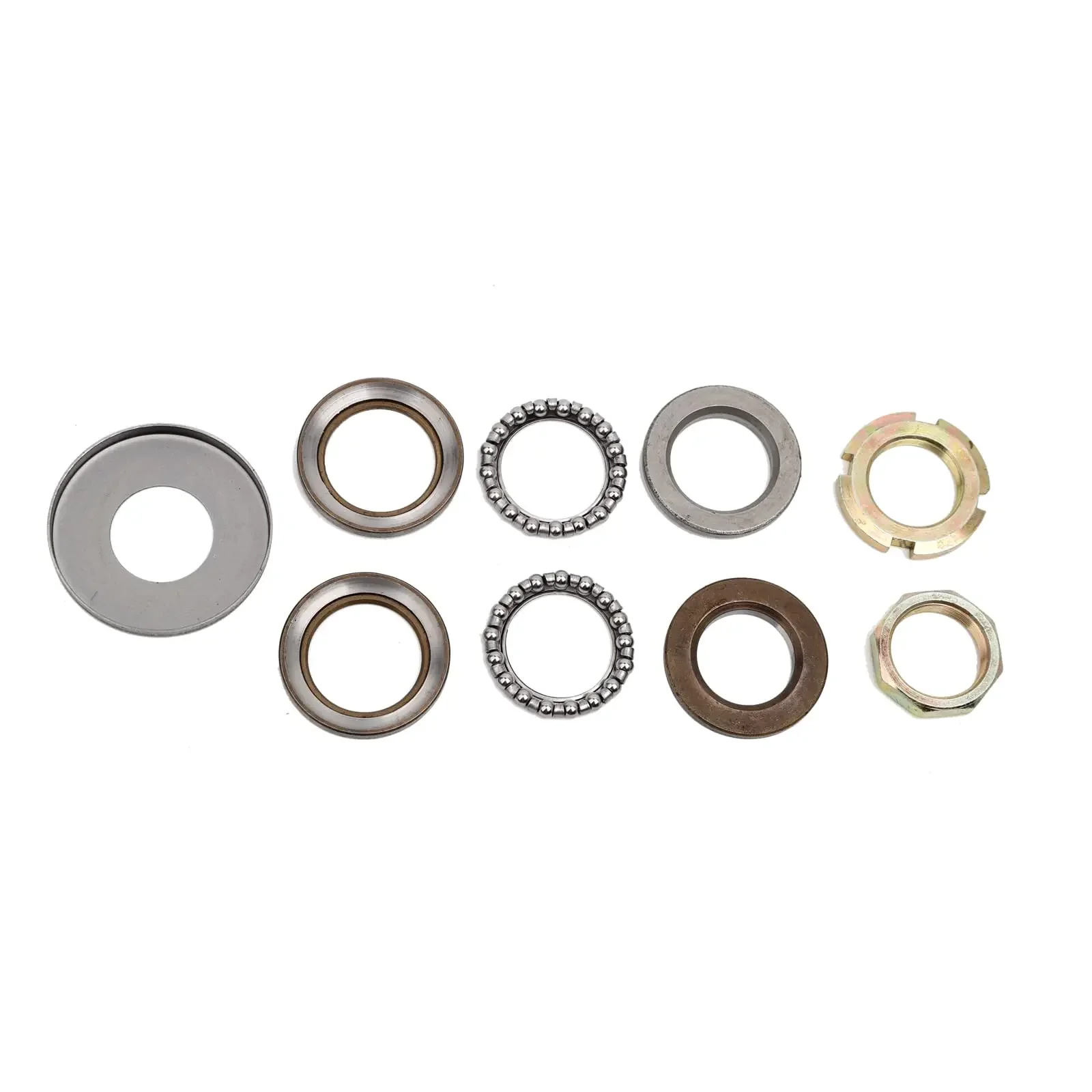 Steering Stem Rod Bearing Ring Kit 7 Piece Fit for Chinese Scooter Moped Sunl 125cc Steering Rod Taper Bearing Assembly
Steering Stem Rod Bearing Ring Kit 7 Piece Fit for Chinese Scooter Moped Sunl 125cc Steering Rod Taper Bearing Assembly