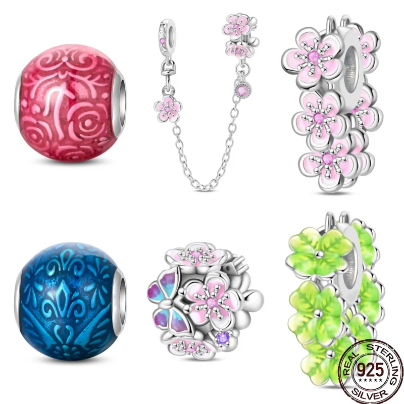 Original 925 Sterling Silver Jewelry Suitable For Pandora Bracelets Women'S Beads Gift Fixed Clamp Bracelet Jewellery Pendant
Original 925 Sterling Silver Jewelry Suitable For Pandora Bracelets Women'S Beads Gift Fixed Clamp Bracelet Jewellery Pendant