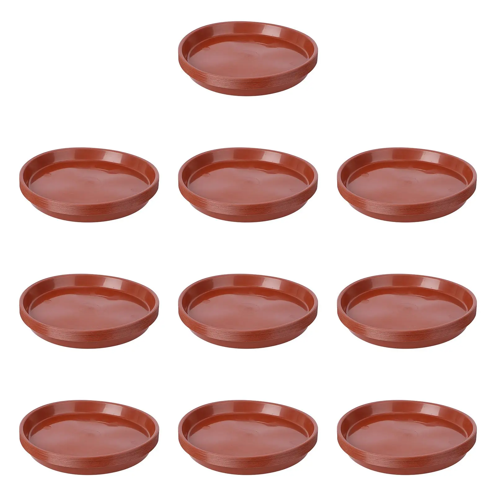 10 Pcs Flower Pot Tray Plant Pots Sauser Premium Material Sturdy Durable Heat Resistant Protect Surfaces Bonsai Container Hole
10 Pcs Flower Pot Tray Plant Pots Sauser Premium Material Sturdy Durable Heat Resistant Protect Surfaces Bonsai Container Hole