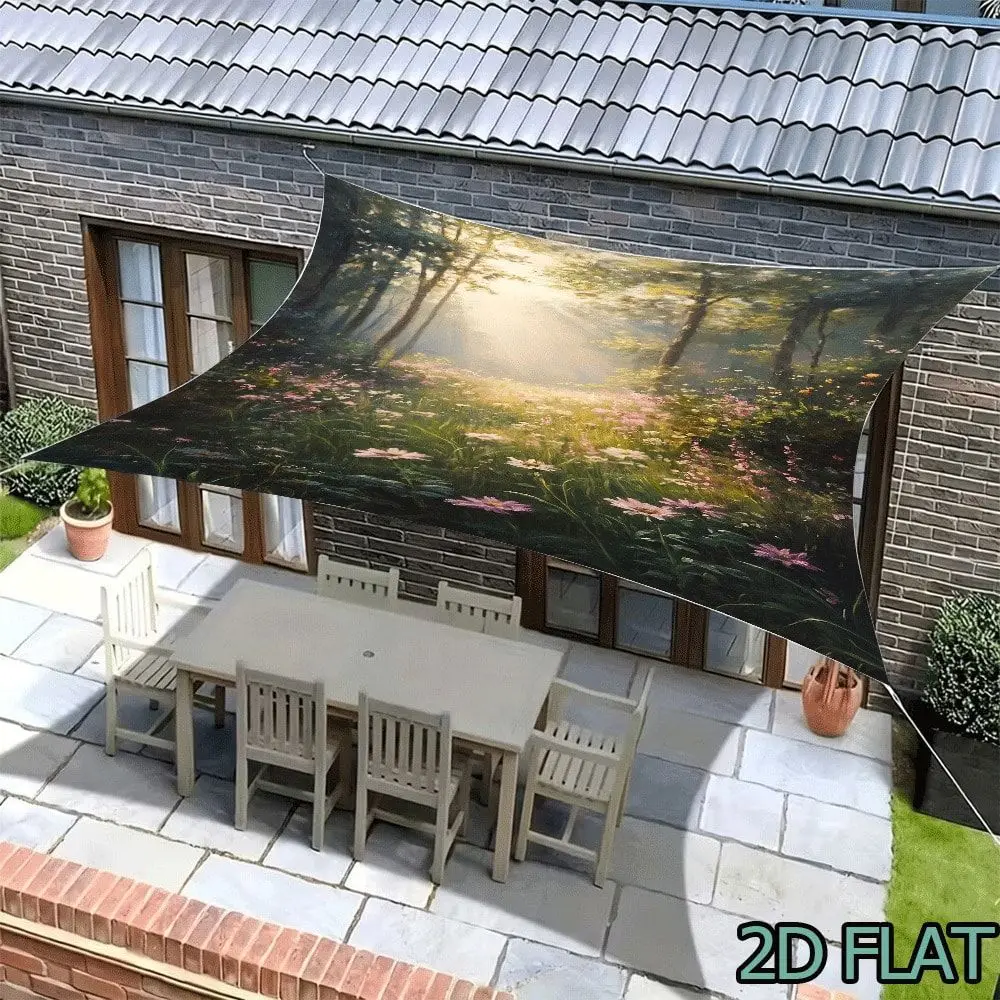 Pattern, 1 Piece, Outdoor Canopy, Tent Fabric, Pattern Is A Forest Filled With Flowers And Trees, Waterproof Fabric, Camping Ta
Pattern, 1 Piece, Outdoor Canopy, Tent Fabric, Pattern Is A Forest Filled With Flowers And Trees, Waterproof Fabric, Camping Ta