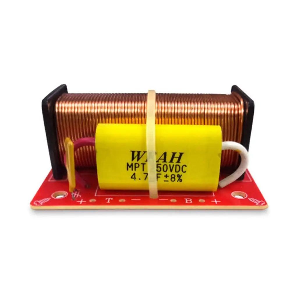 Кроссовер для динамиков 100 Вт, частотный разделитель из сплава, аудиофильтры для универсальных 8-дюймовых динамиков, для домашних развлечений
Кроссовер для динамиков 100 Вт, частотный разделитель из сплава, аудиофильтры для универсальных 8-дюймовых динамиков, для домашних развлечений