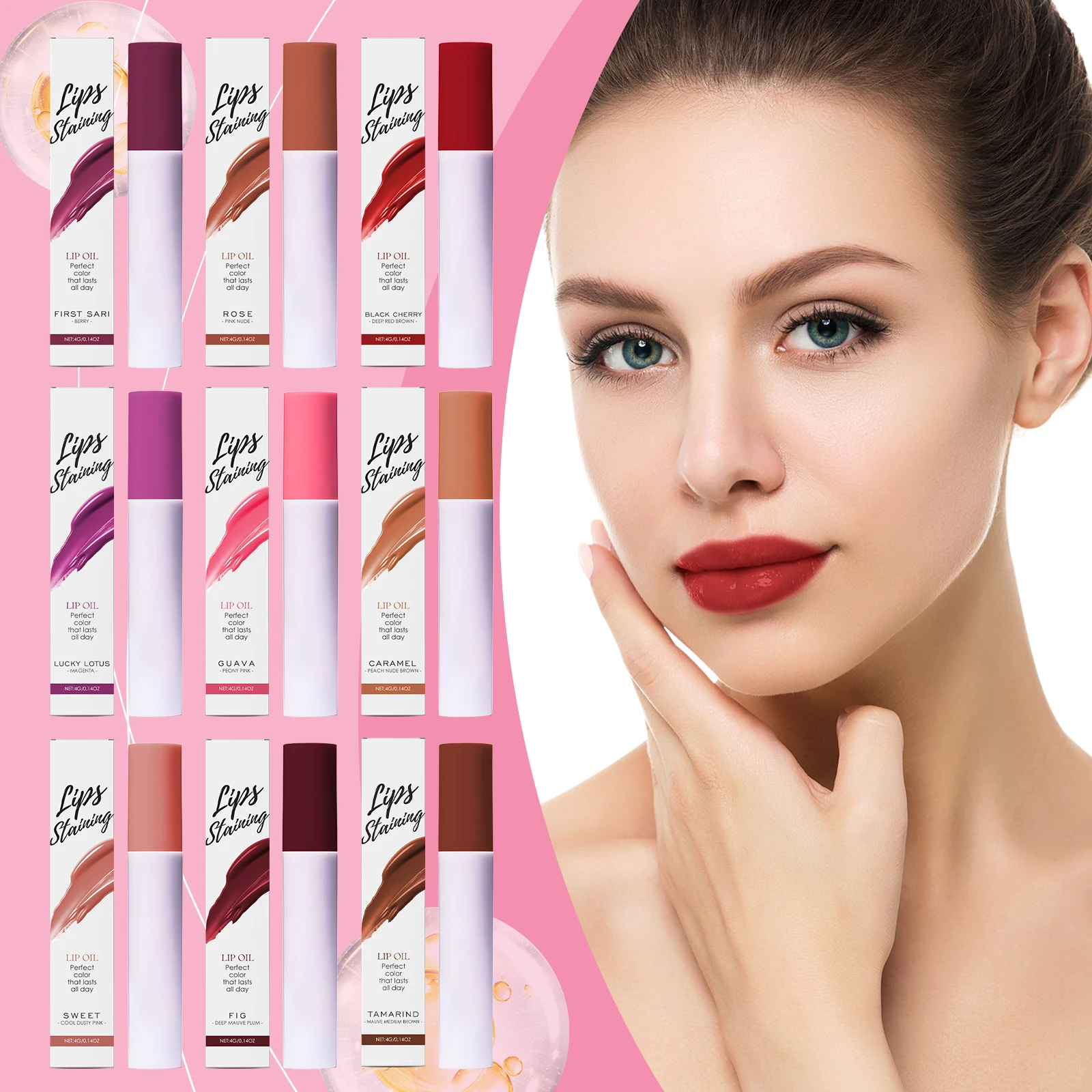 Mirror Moisturizing Lip Oil,mirror Gloss,plump Lips, Deep Nourishment,improves Dryness,lasts for A Long Time,and Is Not Sticky
Mirror Moisturizing Lip Oil,mirror Gloss,plump Lips, Deep Nourishment,improves Dryness,lasts for A Long Time,and Is Not Sticky