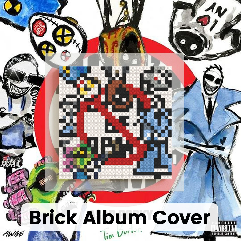 Asap Rocky Album Cover Hip Hop Rap Music Wall Decor DIY Pixel Mosaic Brick Art Poster Handmade Building Blocks Painting
Asap Rocky Album Cover Hip Hop Rap Music Wall Decor DIY Pixel Mosaic Brick Art Poster Handmade Building Blocks Painting