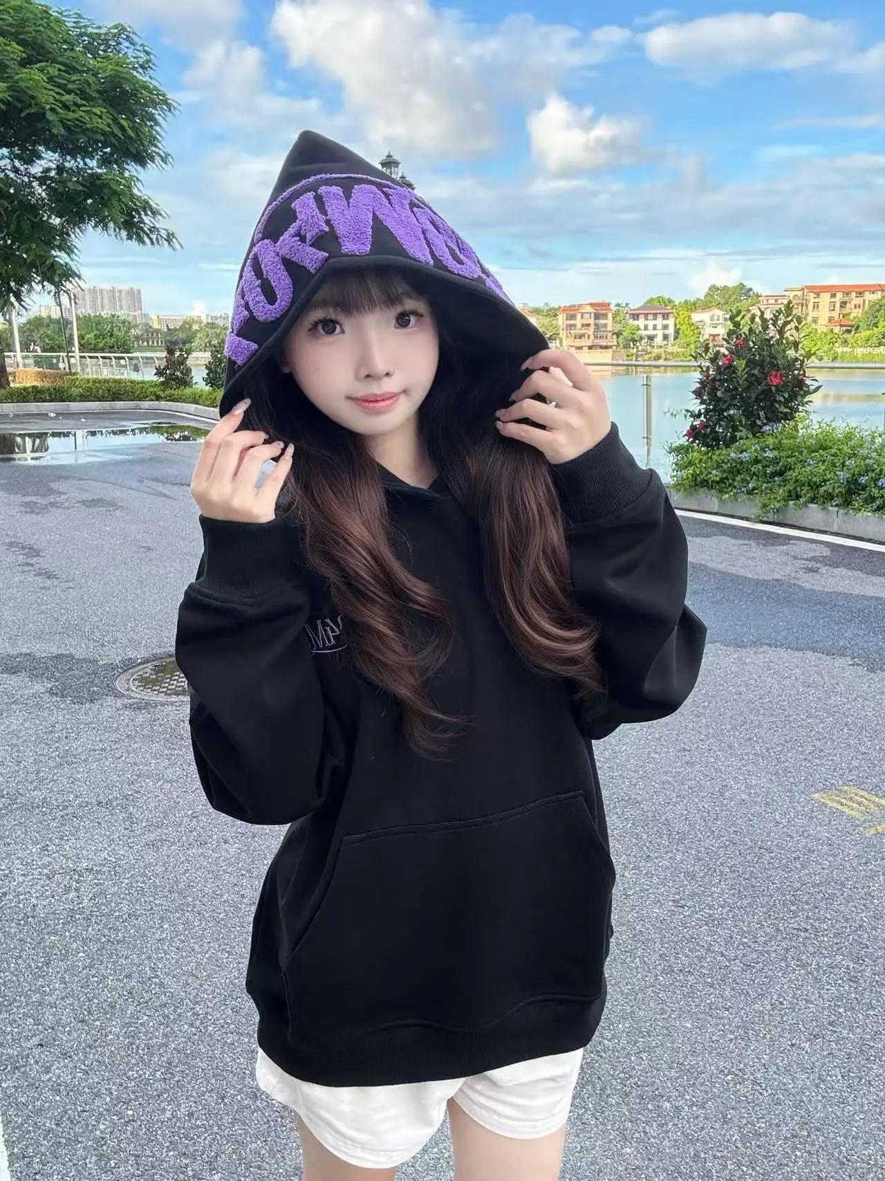 Bla Hoodie Jaet Women's 2025 New Autumn Winter oulder Length Fce Long Sve Couple's Small Size Hatirt
Bla Hoodie Jaet Women's 2025 New Autumn Winter oulder Length Fce Long Sve Couple's Small Size Hatirt