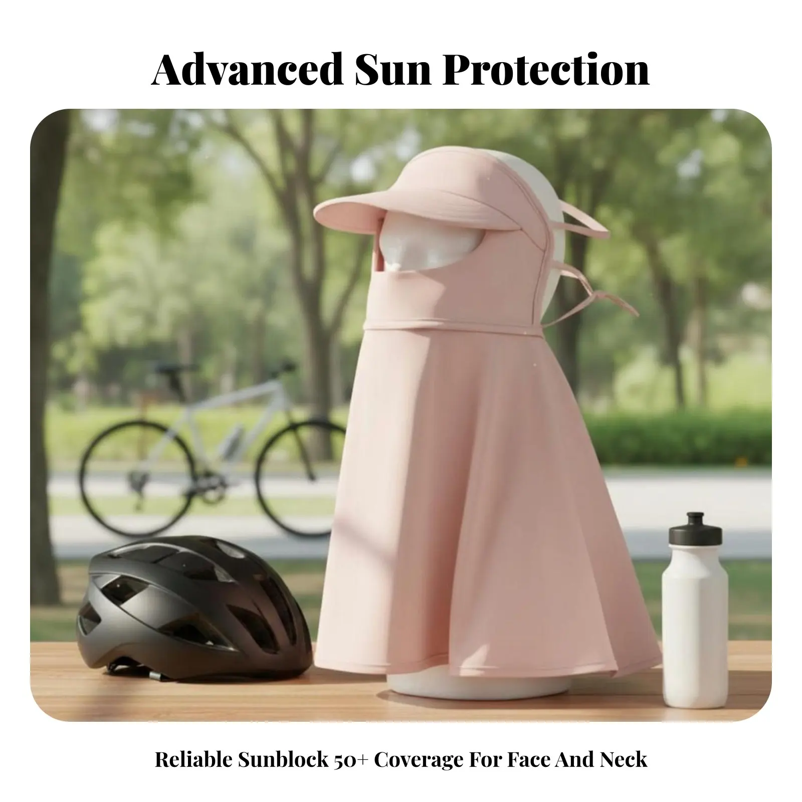 Full Face Sun Face Covering UPF 50+ Ice Silk Cooling Face Guard Protection Hat Face Covering Breathable Sun Hat with Neck
Full Face Sun Face Covering UPF 50+ Ice Silk Cooling Face Guard Protection Hat Face Covering Breathable Sun Hat with Neck