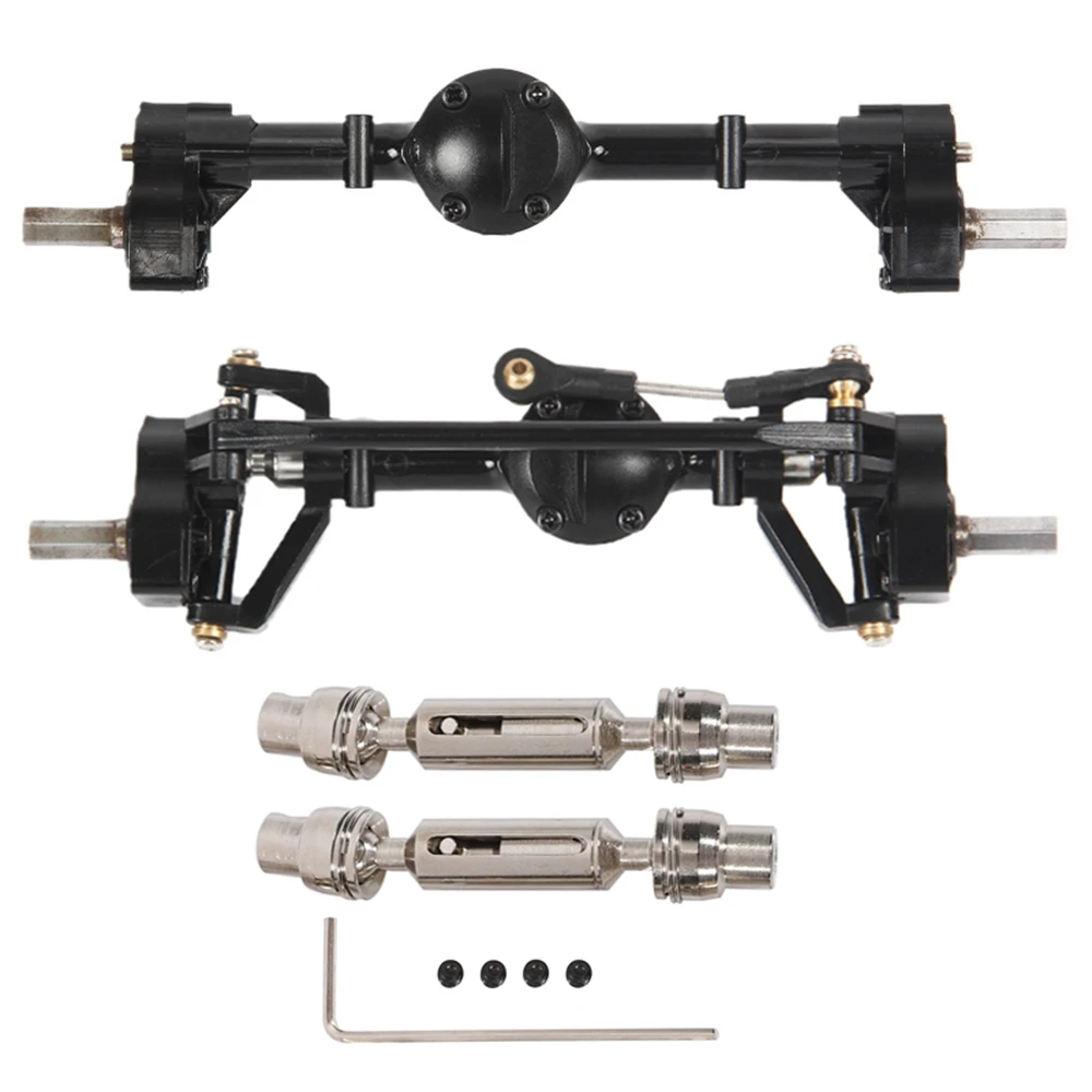 2Pcs Front and Rear Portal Axle with Metal Drive Shaft for C14 C24 C24-1 C34 C44 B14 B24 1/16 RC Car Upgrade Parts
2Pcs Front and Rear Portal Axle with Metal Drive Shaft for C14 C24 C24-1 C34 C44 B14 B24 1/16 RC Car Upgrade Parts