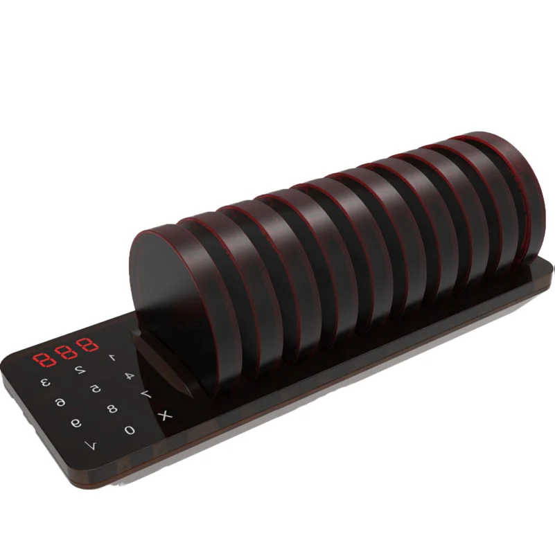 Беспроводная система пейджера с подставкой для ресторанной клиники/больницы 1, база, 10 зуммеров, персональная система управления очередью о вызове официанта
Беспроводная система пейджера с подставкой для ресторанной клиники/больницы 1, база, 10 зуммеров, персональная система управления очередью о вызове официанта