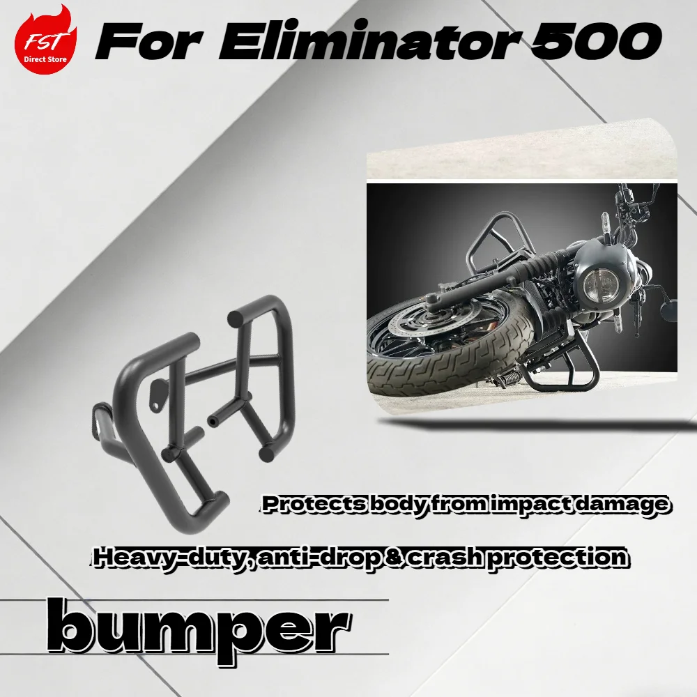 For Eliminator 500 Original Hole Position Precision Fit Anti-Collision Protector Bar Heavy-Duty Steel Anti-Drop Safety Fittings
For Eliminator 500 Original Hole Position Precision Fit Anti-Collision Protector Bar Heavy-Duty Steel Anti-Drop Safety Fittings