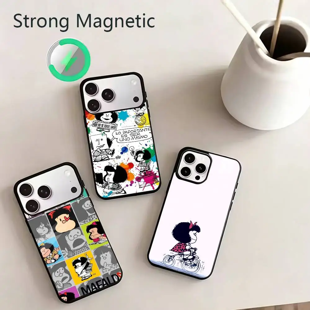 Cute Cartoon M-Mafaldas Phone Case For iPhone 17,16,15,14,13,12,11Plus,Pro,Max for Magnetic Wireless Charging
Cute Cartoon M-Mafaldas Phone Case For iPhone 17,16,15,14,13,12,11Plus,Pro,Max for Magnetic Wireless Charging