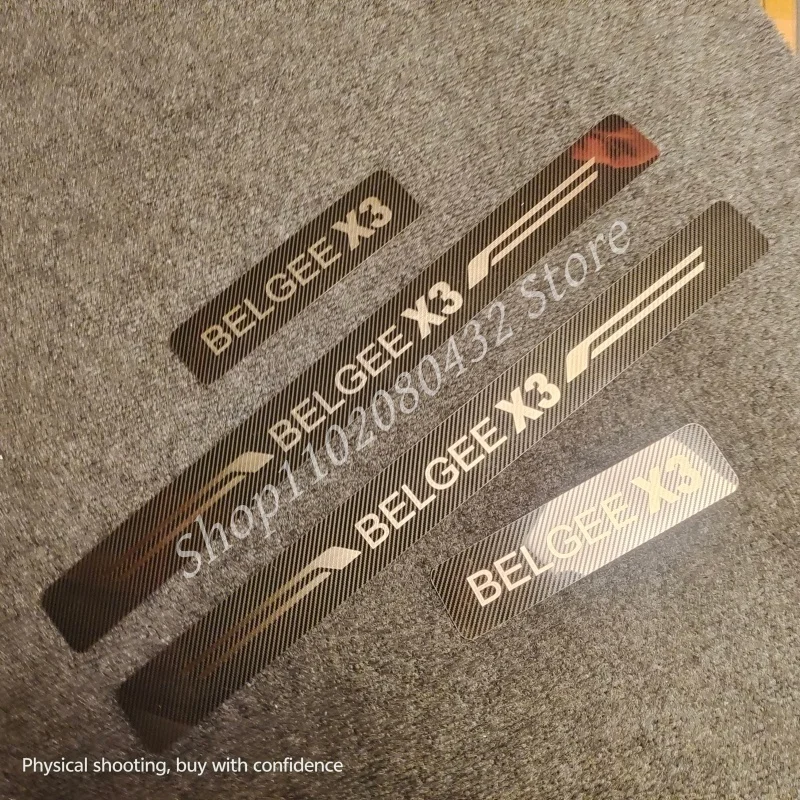 For GEELY BELGEE X3 2024 2025 Stainless Sticker Door Sill Scuff Plate Guards Threshold Pedal Trim Car Accessories
For GEELY BELGEE X3 2024 2025 Stainless Sticker Door Sill Scuff Plate Guards Threshold Pedal Trim Car Accessories